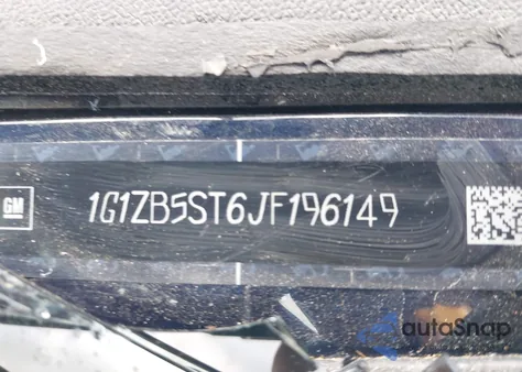 2018 Chevrolet Malibu 1Ls from USA, damaged, VIN 1G1ZB5ST6JF196149